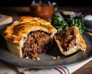 *NEW* Limited Edition Wild Venison, Yarm Sloe Gin and Black Garlic Pie (Pack of 6 x 250g)